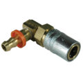 Coupler, 3/8"ID Passage, 3/8" Hose