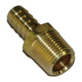 Hose Barb, 1/2" ID Hose, 1/2" Male NPT, Brass