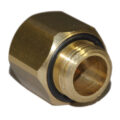 Hose Barb Adapter, 1/2" Male BSPP