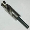 Drill Bit, Right Hand Spiral, Reduced Shank (HSS), 1-3/32" Bore Size, 1/2" Diameter Shank