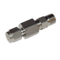 Gas Assist Check Valve, Stainless Steel, Spring Loaded with Tack Welded Nut, 1/8" NPT