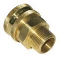 Coupler, ST Series, 1" Body, 1"-115 Male NPT, Brass