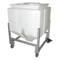 Portable Resin Bin, Model RB800, 800 lb Cap