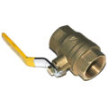 Ball Valve, 1-1/4", Female NPT, Econo Line,