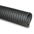 Hopper Dryer Air Hose - Thermoplastic Rubber, 2-Ply, Black, 2-1/2", 25' Long