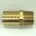 Hose Barb, 1" ID Hose, 3/4" Male NPT, Brass