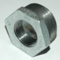 Bushing, Hex, 1-1/2" x 1", Galvanized Steel