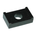 Extra Large No Turn Rectangular Mold Washer- 5/8" ID Hole, 2.25" Long, 1.25" Between Legs, 3/4" Thick