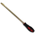 Screwdriver, Brass Rod With Black Plastic