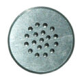 Color Dispersion Disc, 3/4" Dia, 1/8" Thick, 19 (.025) Holes Transitioning to .050