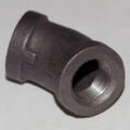 Elbow, 45 DEG, 1" NPT, Bronze