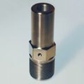 Nozzle Body, Internally Heated, FT, 6-1/4" (7" with Tip) 1.75"-8 Thd, 1.25" RO