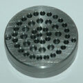Metal Trap Twin Filter Disc with .031 Opening. Disks Are 1-5/8″ OD. Material: 4140 Steel 35-38 Rc