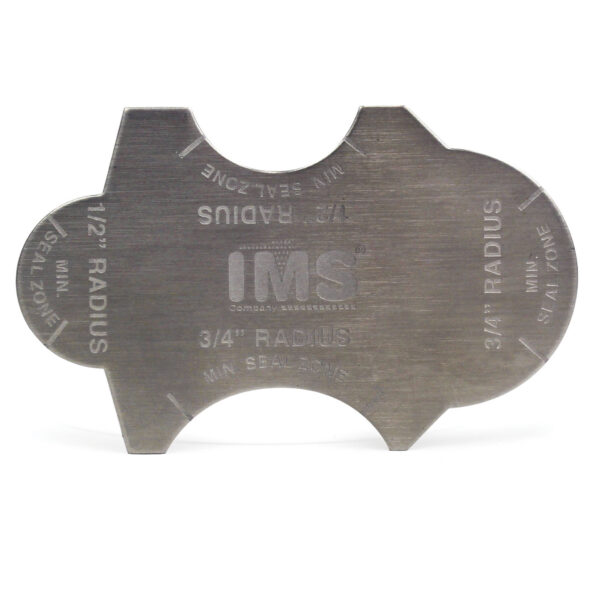 Radius Gauge, for 1/2" And 3/4" Nozzles And Bushings.