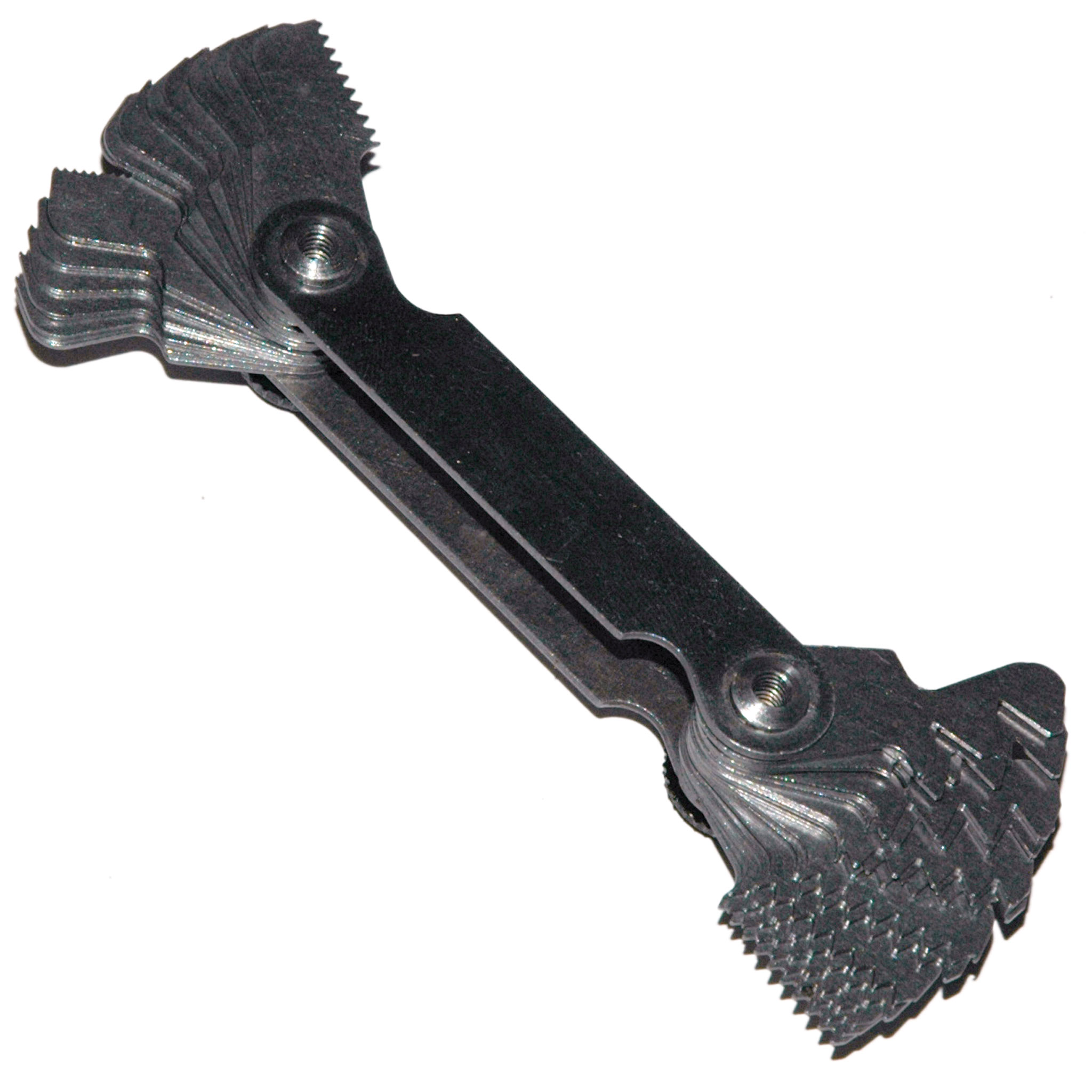 Pitch Gauge, Sae, 31 Leaves. from 4 to 42 Threads Per Inch. - Image 1