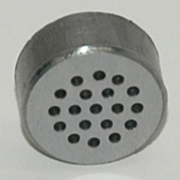 Color Dispersion Plug, 9/16" Dia, 19 (.050) Holes