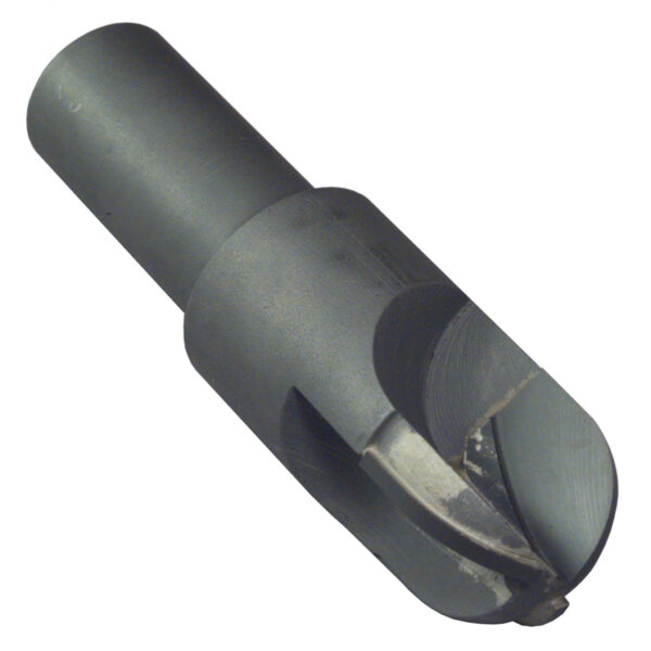 Refacing Tool, 1/2" Sprue Bushing, 3 Flute Design with 3/4" Shank.