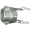 Cam & Groove Coupling, Type C 3″ Aluminum, Female Coupler x Hose Shank