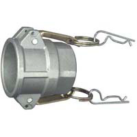 Cam & Groove Coupling, Type C 1-1/2" Aluminum, Female Coupler x Hose Shank