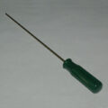 Brass Rod, Straight with Point, 1/8″ Diameter, 13-3/4″ Long