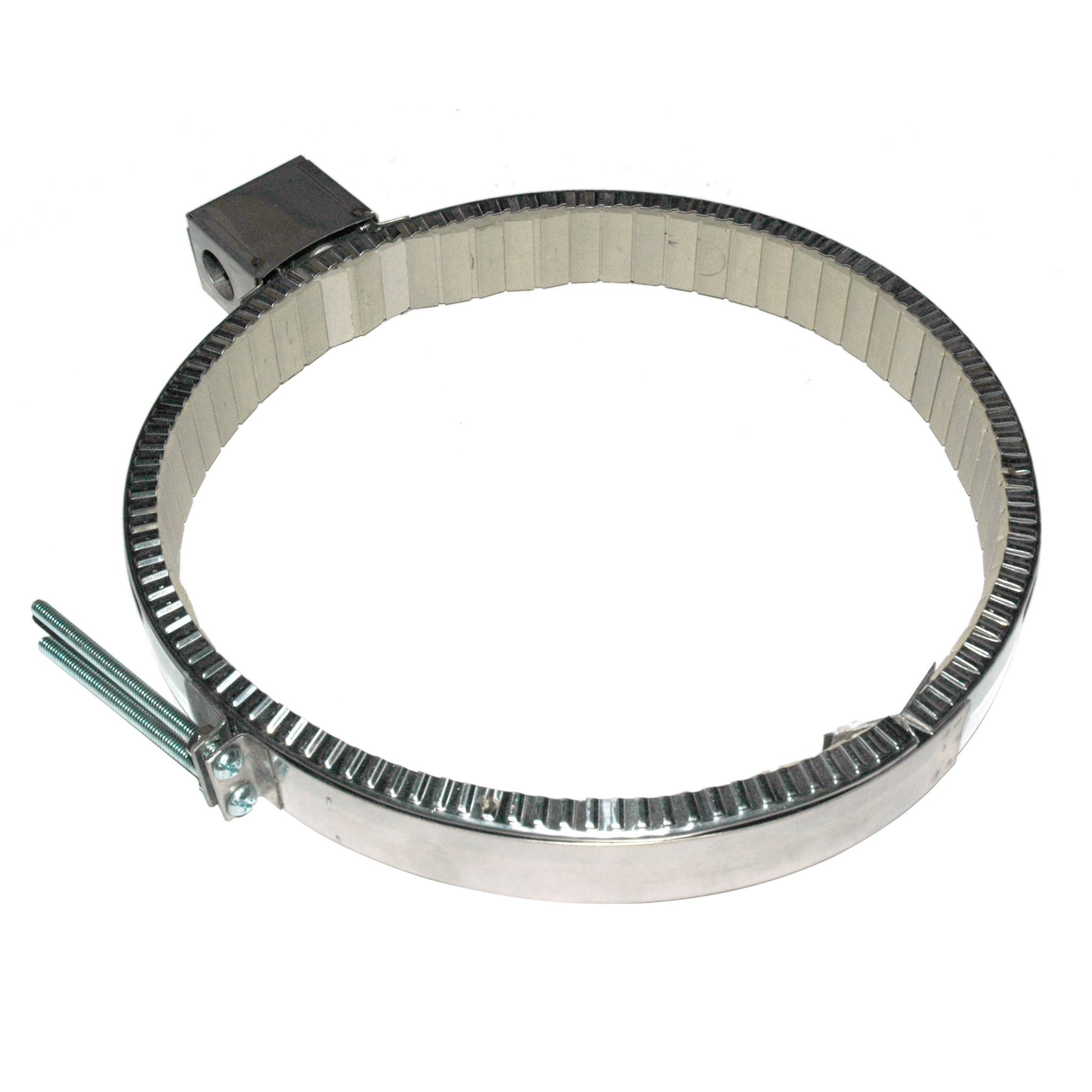 Heater Band, 11-1/4 to 12" Inside Diameter x 1-1/2" Wide, 240 Volt, 1800 Watt, Ceramic - Image 1