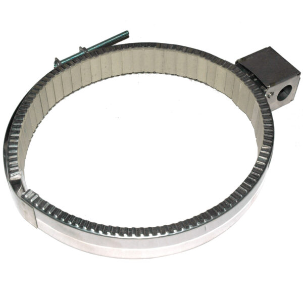 Heater Band, 10-1/2 to 11-1/4" Inside Diameter x 1-1/2"W, 240 Volt, 1650 Watt, Ceramic