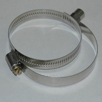 Band Clamp TC Adaptor, 4-1/8 - 7 Dia,