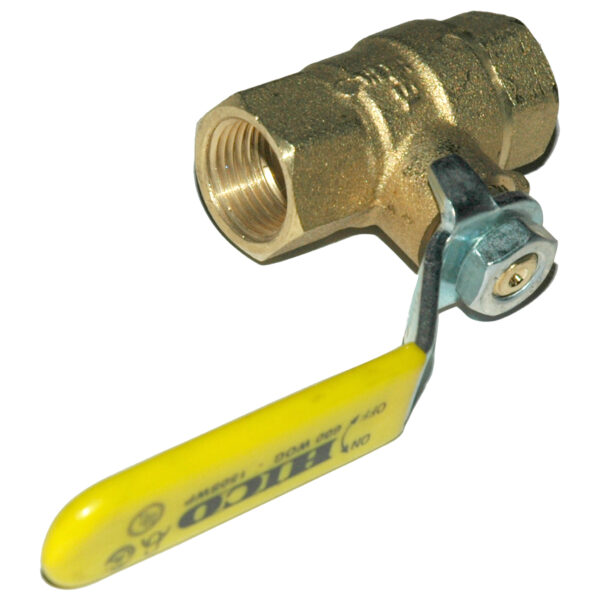Ball Valve, 3/8" Female NPT, Full Port Brass