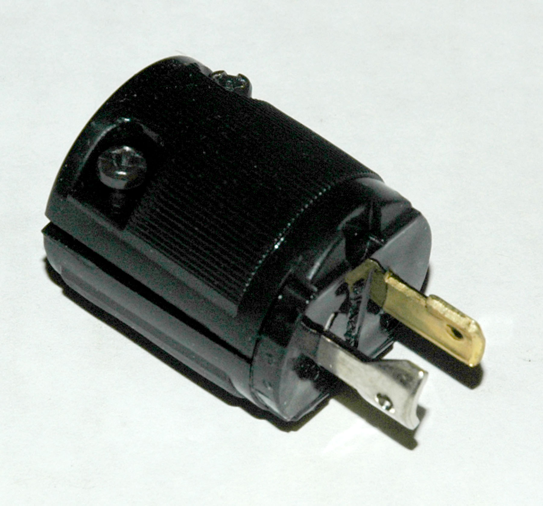 Hubbell Midget Twist Lock Plug, Current Rating 15 Amps, Voltage Rating 125 Volts - Image 1