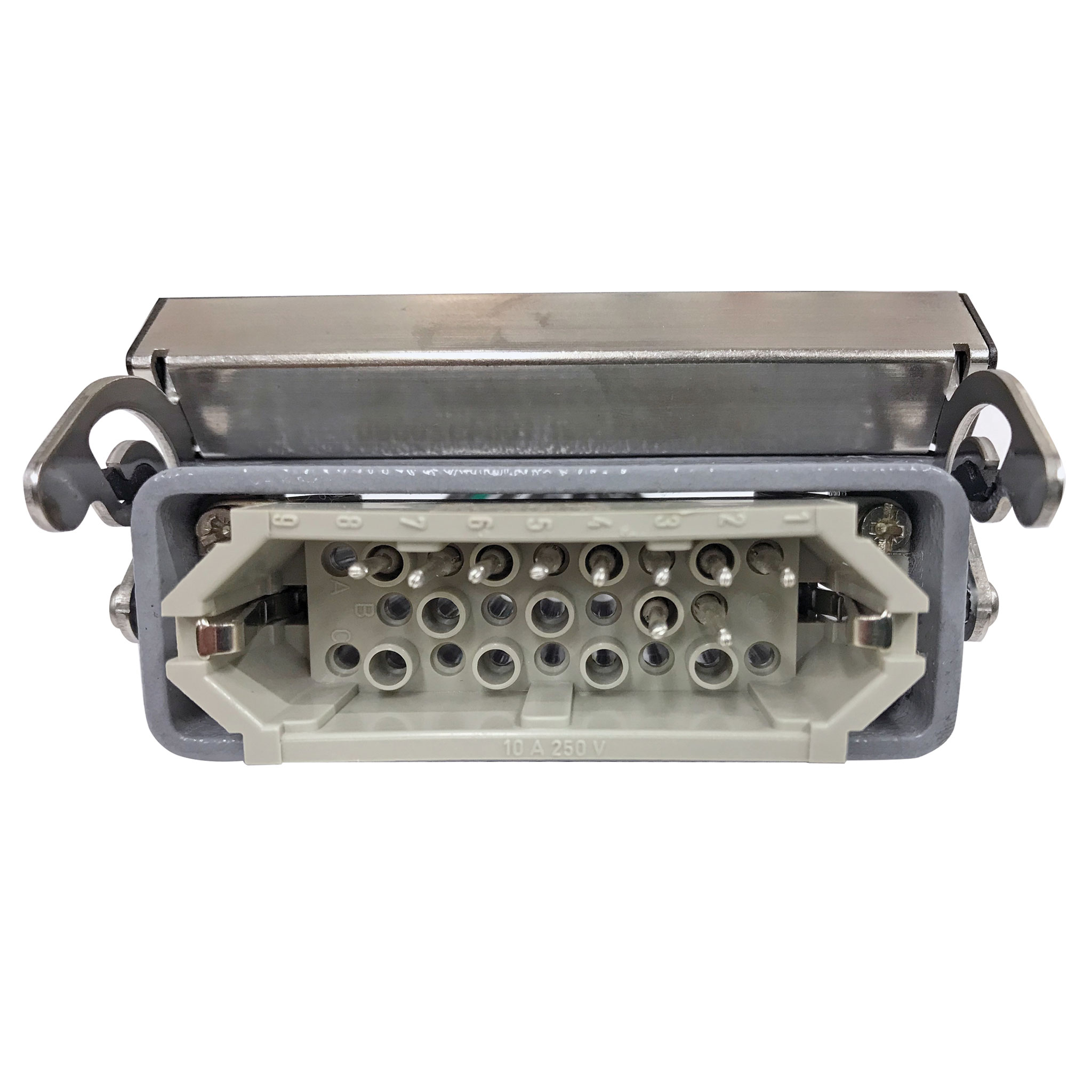Male Mold Heater Connector, with Numbered Pigtails, Butt Connectors, for 5 Zone Temp Control System - Image 2