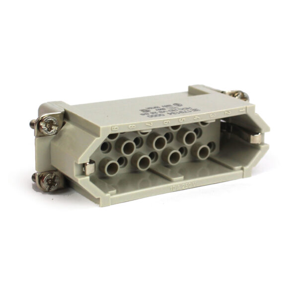 Plastic Male Insert w/o Pin Contacts