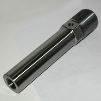 Hot Melt RT Nozzle Body, 8-1/4" (9" with Tip), 1-3/4"-8 Thd, 1.25" RO with 3/8"-24 Hot Melt T/C Hole