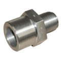 Metal Trap Nozzle Thread Adapter, M52X2.0 RH Male Thd, 1.378″ RO, 1.250 Thread Length, Arburg