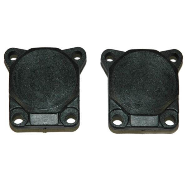 Manifold Plug Assembly for Flow Regulators.