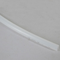 Tubing, Polyethylene, 1/2" OD, 0.375" ID, Natural Color