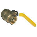 Ball Valve, 1-1/2″, Female NPT, Full Port, Brass, Certified