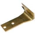 Bent, Wide Brass Scraper, 2″ Wide, 3″ Long