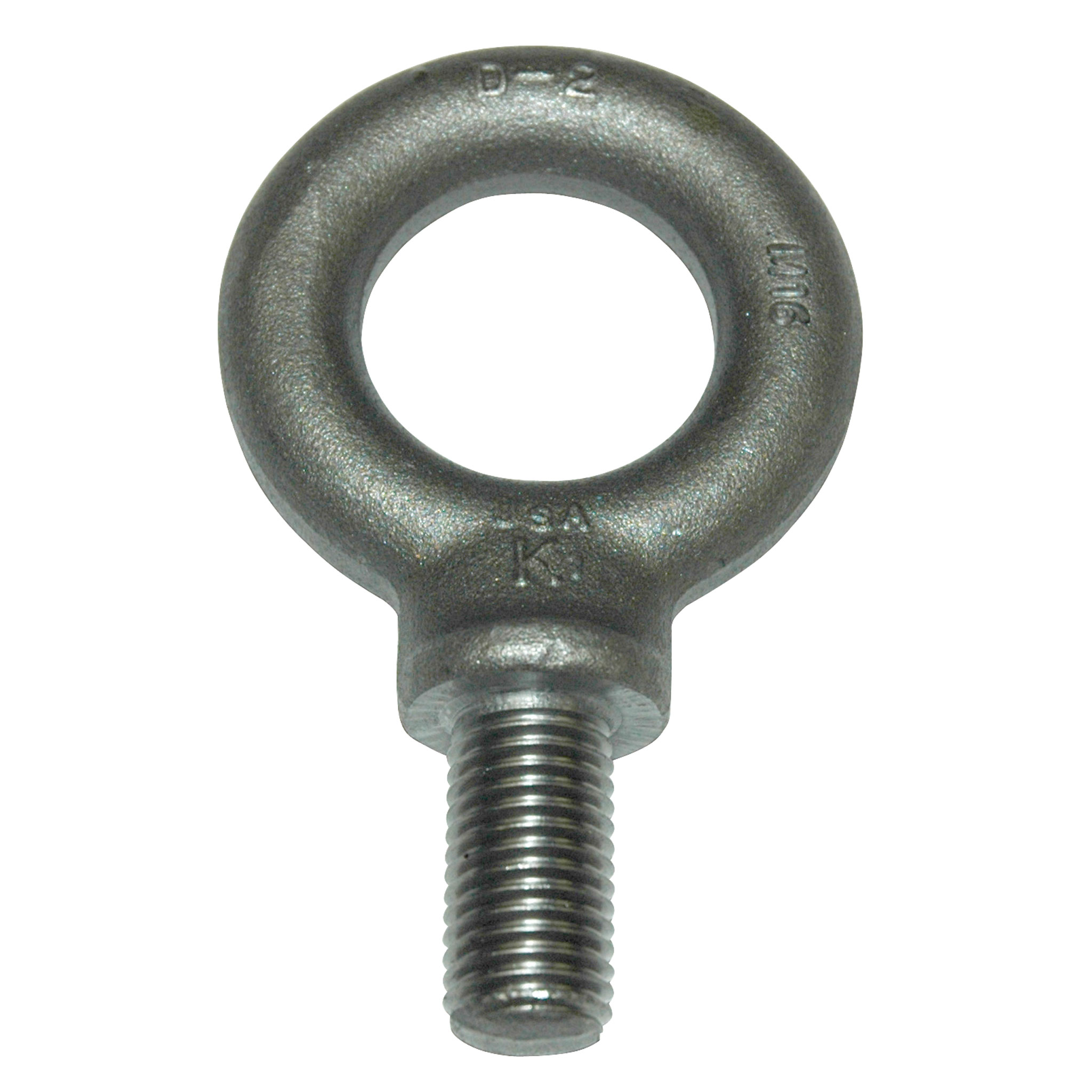 Eyebolt, 1,600 kg (3,527 lb.) Capacity, Metric, Shouldered, Forged Steel, M16 X 2.0 Thread Size - Image 1