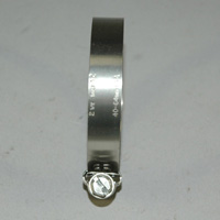 Hose Clamp, Worm Gear, Standard, 1/2" Wide Clamp # 32, Size Range: 1-1/2" to 2-1/2" Diameter