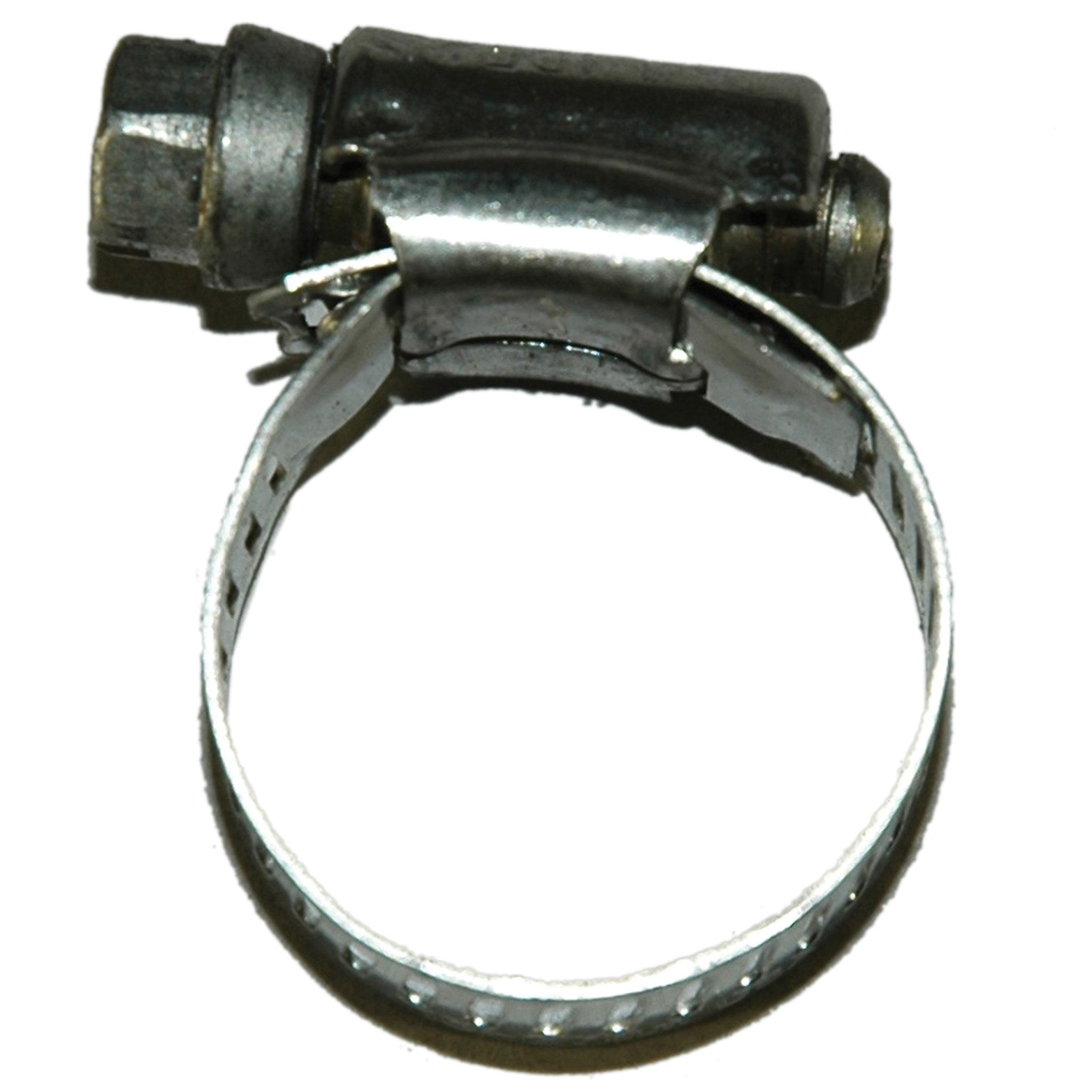 Hose Clamp, Worm Gear, Standard, 1/2" Wide Clamp # 10, Size Range: 1/2" to 1-1/16" Diameter - Image 1
