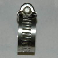Hose Clamp, Worm Gear, Standard, 1/2" Wide Clamp # 10, Size Range: 1/2" to 1-1/16" Diameter
