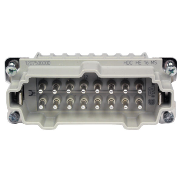 Plastic Male Insert, Pin Contacts,
