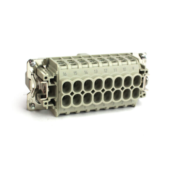 Plastic Male Insert, Pin Contacts,