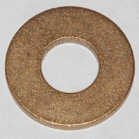 Bronze Washer/Thrust Bearing, 12" & 20" Screw 1/8" Thick, .656" ID, 1-1/2" OD, Used on Leveling Pad