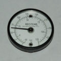 Surface Thermometer, Dual Magnet Mounts, 0 to 250 Degrees F.  -20 to 120 Degrees C