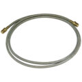 Hose, High Heat Resistant, PTFE, 6′ Long, Swaged 1/4″ Male NPT Fittings on Both Ends