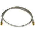 Hose, High Heat Resistant, PTFE, 6′ Long, Swaged 1/2″ Male NPT Fittings on Both Ends