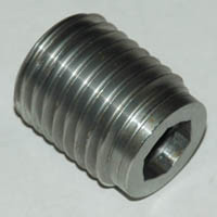 Injection Molding Platen Hole Saver Soft Steel, for Use with Bolt Thd M20X2.50mm