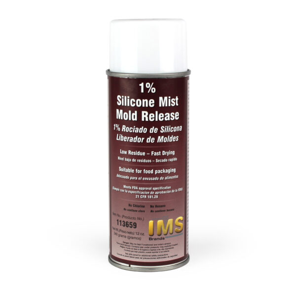Mold Release, 1% Silicone Mist, Can