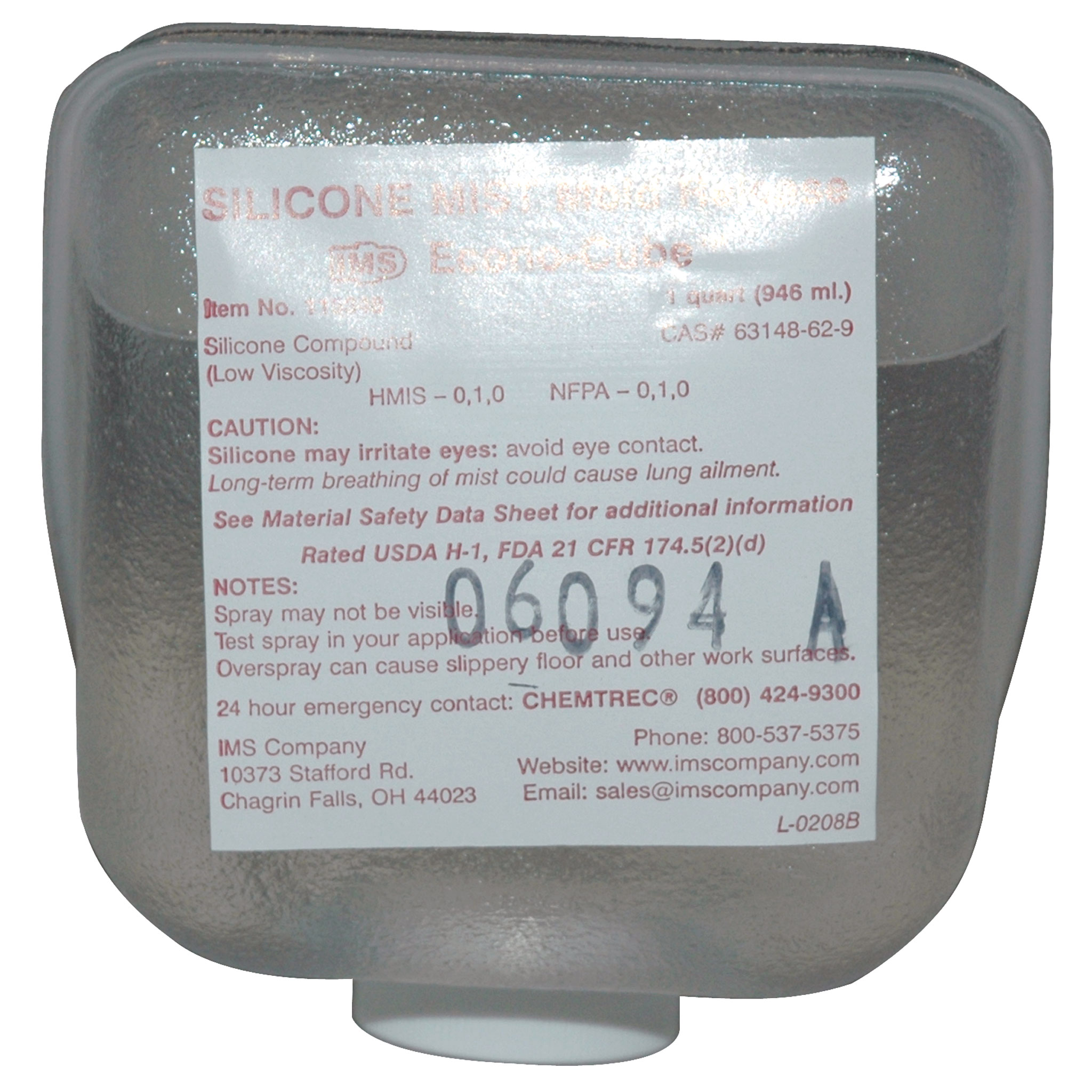 Mold Release, Silicone Mist, Econo-Cube - Image 1